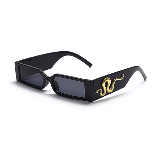 Gafas de Sol Hip-hop con Montura Pequeña y Cristales Diamantados para Hombre y Mujer - Image 2