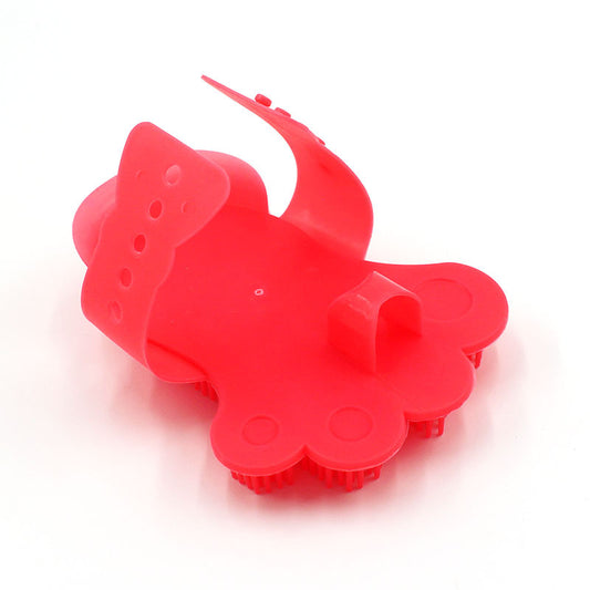 Cepillo Masajeador para Baño de Mascotas con Forma de Pata - Image 2