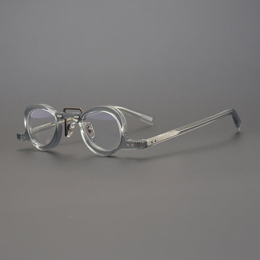 Gafas de Montura Redonda Pequeña Artesanal para Miopía - Image 2