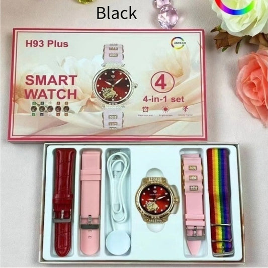 Smartwatch Redondo para Mujer con Monitor de Frecuencia Cardíaca - Image 2