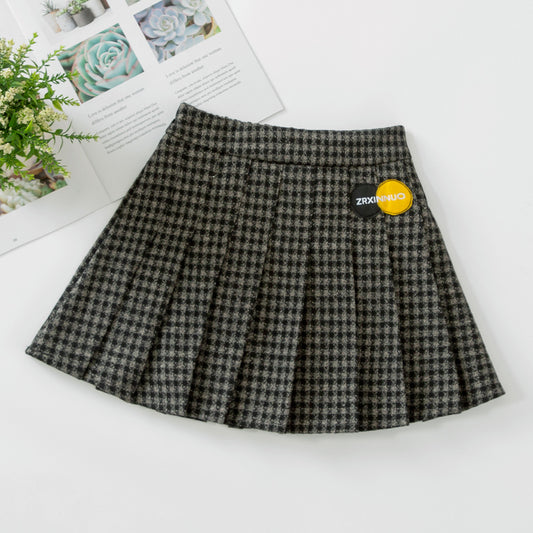 Falda Escocesa Plisada Infantil - Colección Otoño Invierno - Image 2