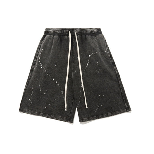 Shorts Rectos con Cintura Elástica y Cordón Ajustable para Hombre - Image 2