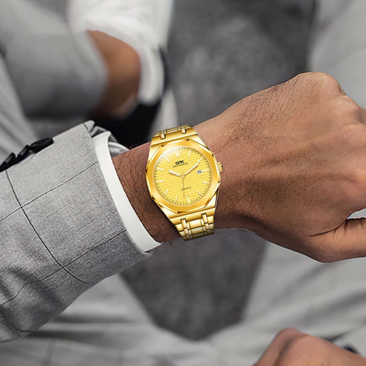Reloj de Cuarzo Resistente al Agua para Hombre - Lujo Asequible y Profesional - Image 2