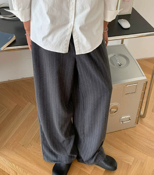 Pantalones Casuales a Rayas para Hombre - Image 2