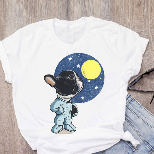Playera Gráfica Harajuku Unisex Talla Grande - Diseño Cartoon Casual - Image 2