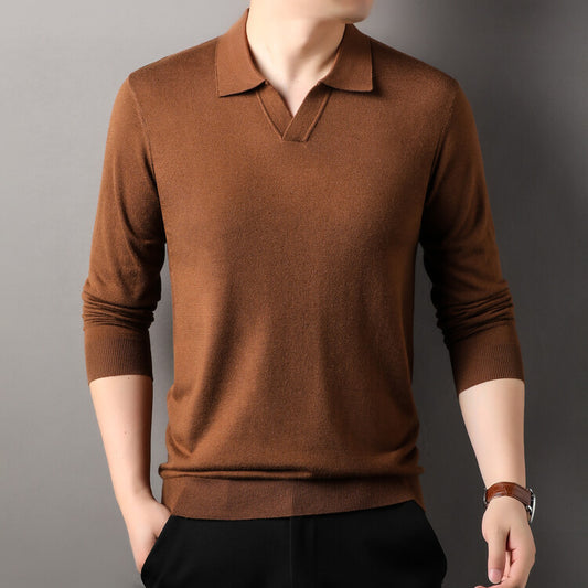 Suéter Cardigan de Manga Larga Ligero para Primavera y Otoño - Image 2