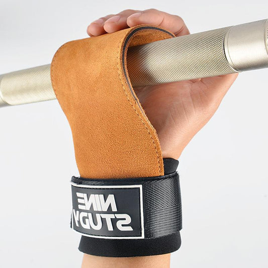 Guantes de Fitness con Soporte de Palma - Cuero Grueso de 3 Capas para Hombre y Mujer - Image 2