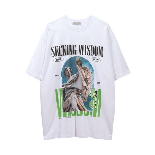 Camiseta Estampada de Manga Corta para Hombre - Image 2