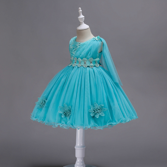 Vestido de Malla con Moño - Image 2