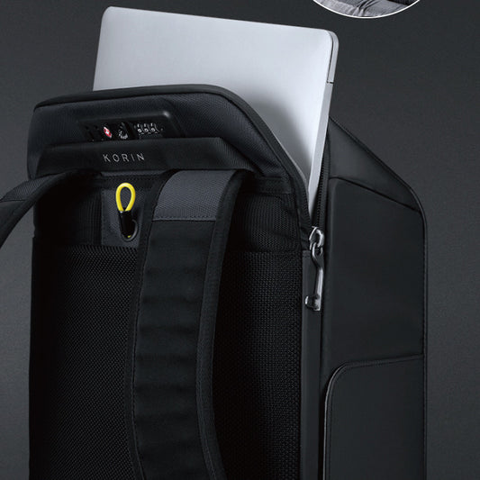 Mochila Ejecutiva Impermeable con Protección Antirrobo para Laptop - Image 2