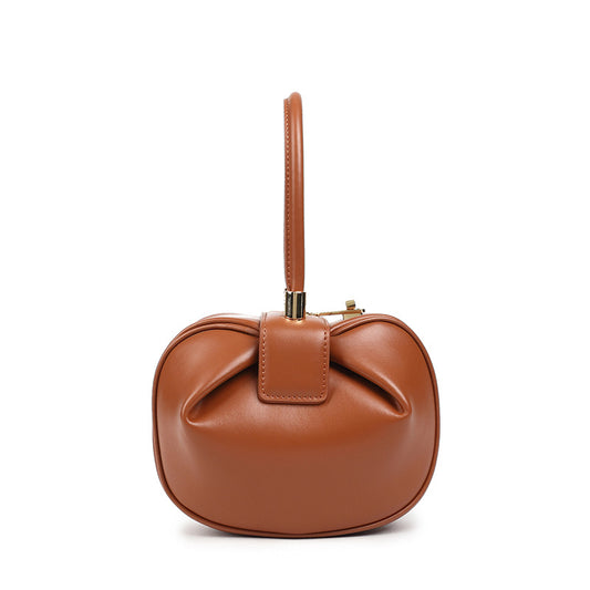 Bolso de Cuero Tipo Dumpling - Diseño Moderno y Versátil - Image 2