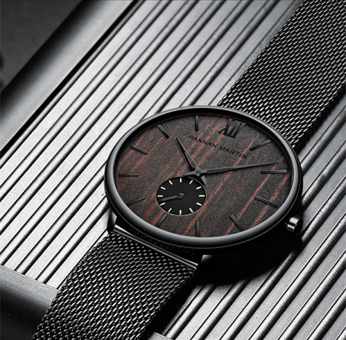 Reloj de Madera de Bambú y Ébano para Hombre - Image 2