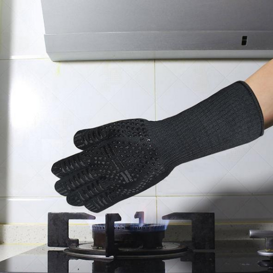 Guantes Aislantes Resistentes al Calor para Parrilla, Horno y Microondas - Image 2