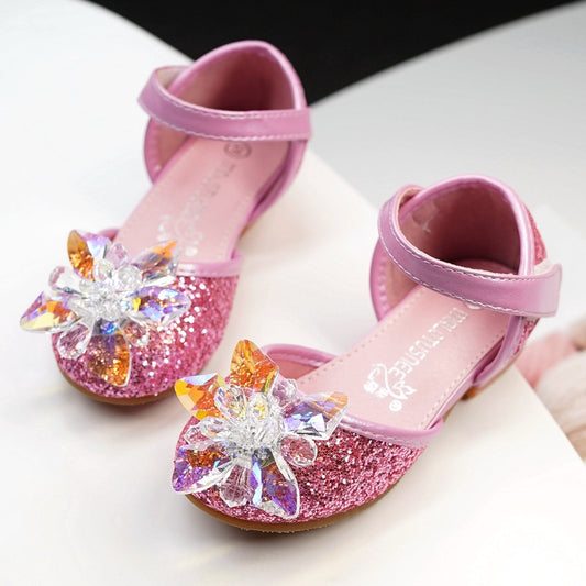Zapatos de Cristal para Niñas con Brillantes y Strass - Image 2