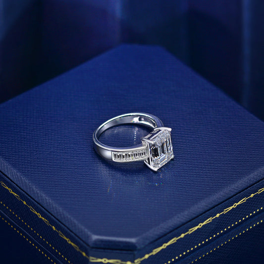 Anillo de Compromiso Rectangular - Image 2