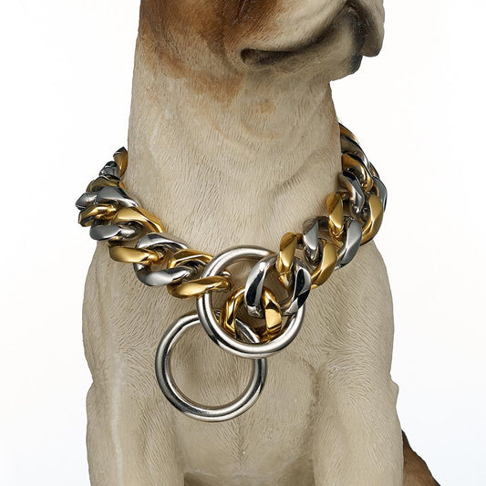 Collar de Cadena P en Acero Inoxidable para Perros - Image 2