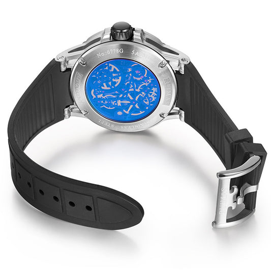 Reloj Mecánico Automático con Correa de Silicona - Image 2
