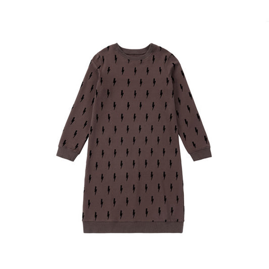 Sudadera Infantil Otoño Invierno Algodón Terciopelo Color Café - Image 2