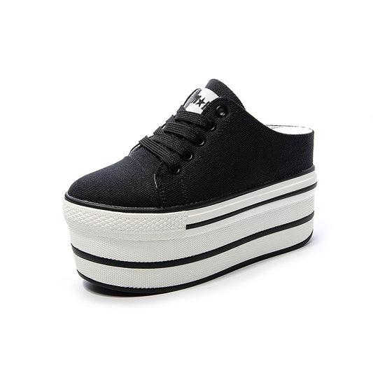 Zapatillas Canvas Casuales con Plataforma Interna para Mujer - Image 2