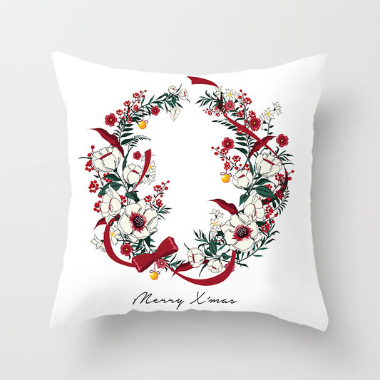 Cojín Decorativo Navideño con Estampado Digital de Papá Noel - Image 2
