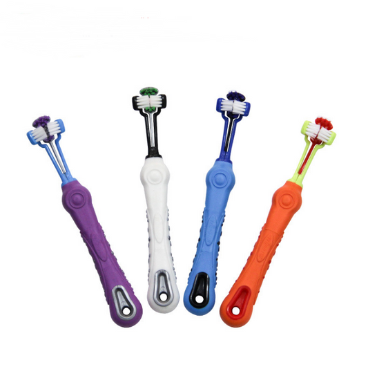 Cepillo Dental Triángular para Perros - Limpieza Profunda y Aliento Fresco - Image 2