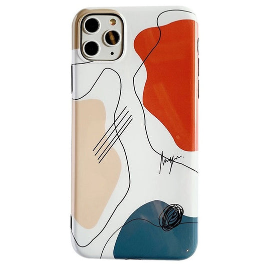 Funda para Celular con Diseño de Líneas Abstractas - Image 2