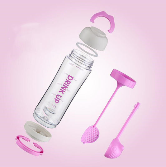 Botella Deportiva Multifuncional con Soporte para Celular - Image 2
