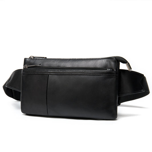 Bolsa Diagonal de Cuero Casual Unisex - Image 2