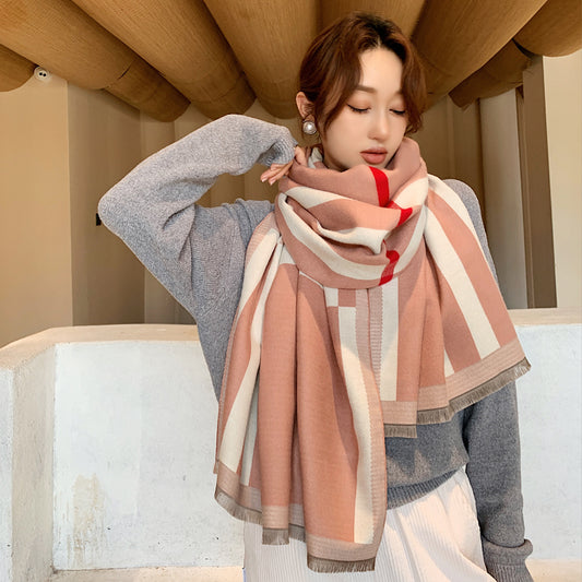 Chal Grueso para Invierno Mujer - Abrigo Versátil y Cálido - Image 2