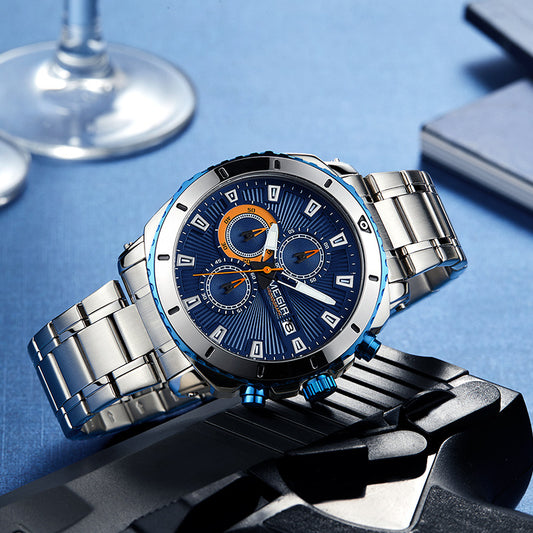 Reloj de Cuarzo en Acero Inoxidable para Hombre - Image 2
