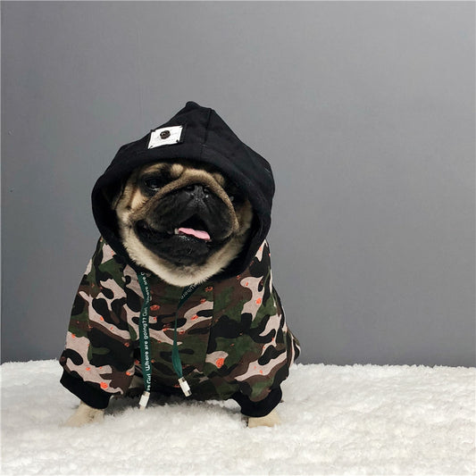 Suéter de Camuflaje para Mascotas - Abrigo de Moda - Image 2