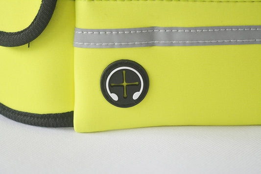 Correa de Tracción Deportiva con Bolsa de Cintura Reflectante e Impermeable - Image 2