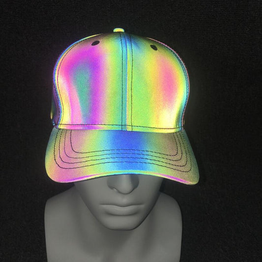 Gorra de Béisbol Reflectante Multicolor - Image 2