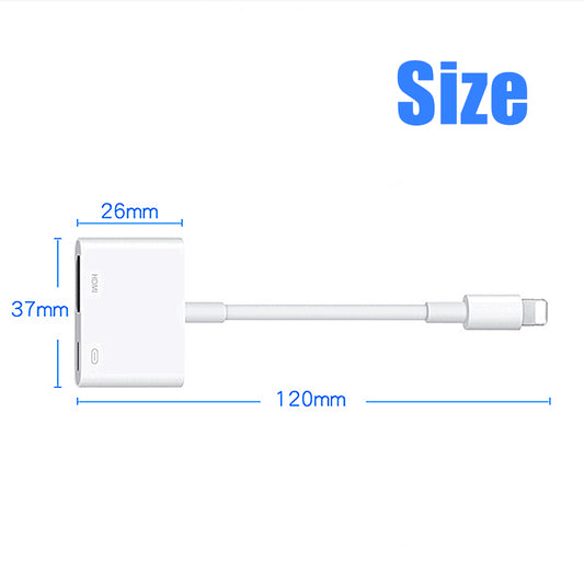 Cable Adaptador Lightning a HDMI - Espejo de Pantalla en HD - Image 2