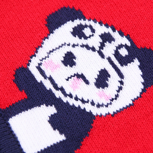 Cardigan para Niño Cuello V Abotonado Simple - Image 2