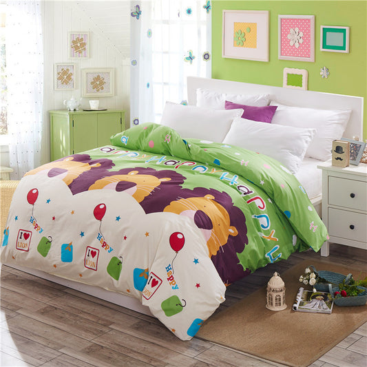 Juego de Cama Infantil de 4 Piezas con Diseños Animados - Image 2