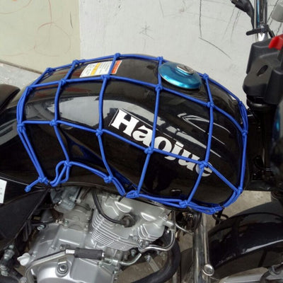 Motorcycle and Helmet Cargo Net - Versatile Organizer