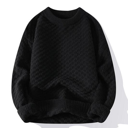 Suéter Cuello Redondo para Hombre - Otoño e Invierno - Image 2