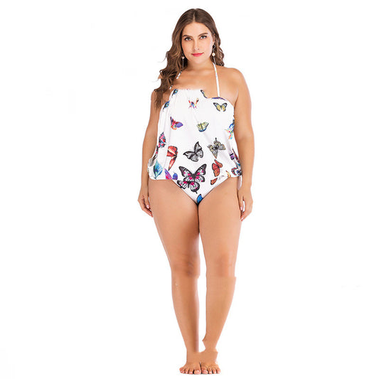 Traje de Baño Entero Estampado Tallas Grandes para Mujer - Image 2
