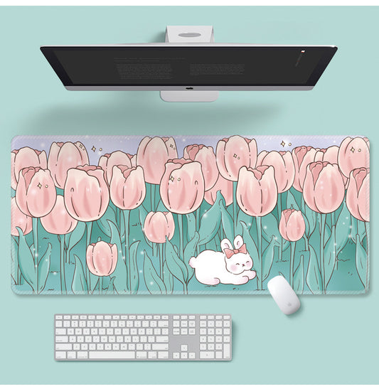 Tapete para Ratón Floral Adorable - Diseño Cartoon para Laptop - Image 2