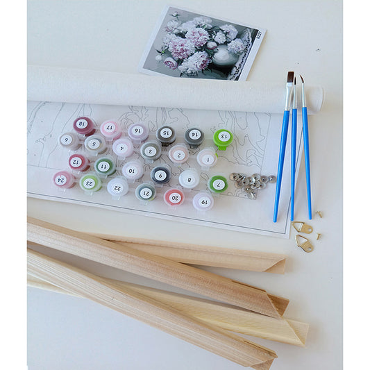 Kit de Pintura por Números - Flores de Loto - Image 2