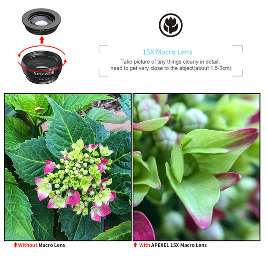 Lente Profesional APEXEL para Smartphone - Image 2