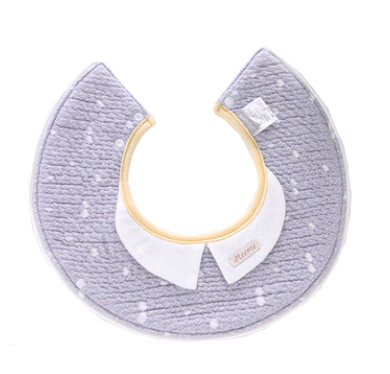 Babero Giratorio 360° Impermeable con Cuello Decorativo para Bebé - Image 2