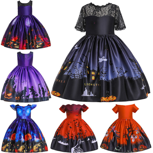 Vestido Infantil con Estampados de Fantasía - Image 2