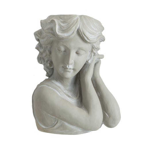 Estatua Decorativa con Flores para Jardín - Image 2