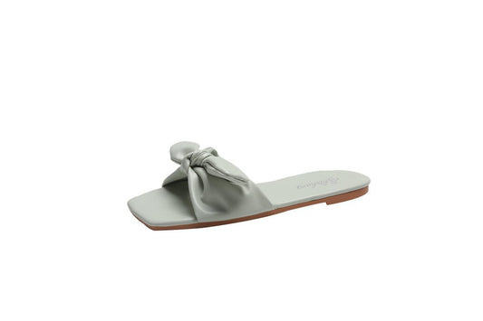 Pantuflas de Playa para Mujer con Moño Elegante - Image 2