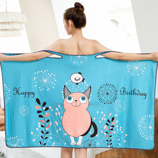 Falda de Baño Estampada Digital Versátil para Playa y Piscina - Image 2