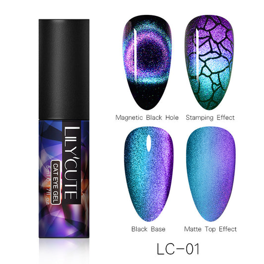 Esmalte de Uñas Cat Eye Mágico Efecto Ojo de Gato - Image 2