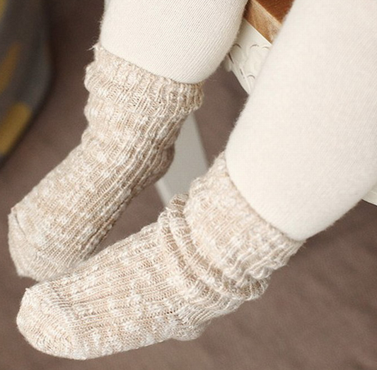 Calcetines Antideslizantes de Algodón para Bebés y Niños Pequeños - Colores Vibrantes - Image 2