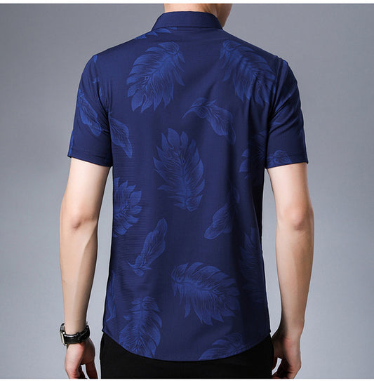 Camisa Ejecutiva de Manga Corta para Hombre - Image 2